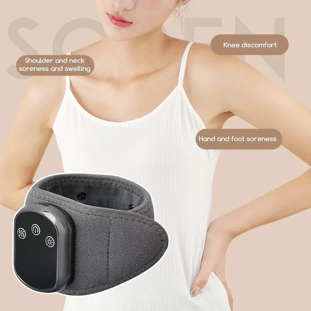 ThermoFlex™ Wireless Heated Massager - 1 PCS - (By Nova Bien-Être – Your Trusted French Wellness Brand).