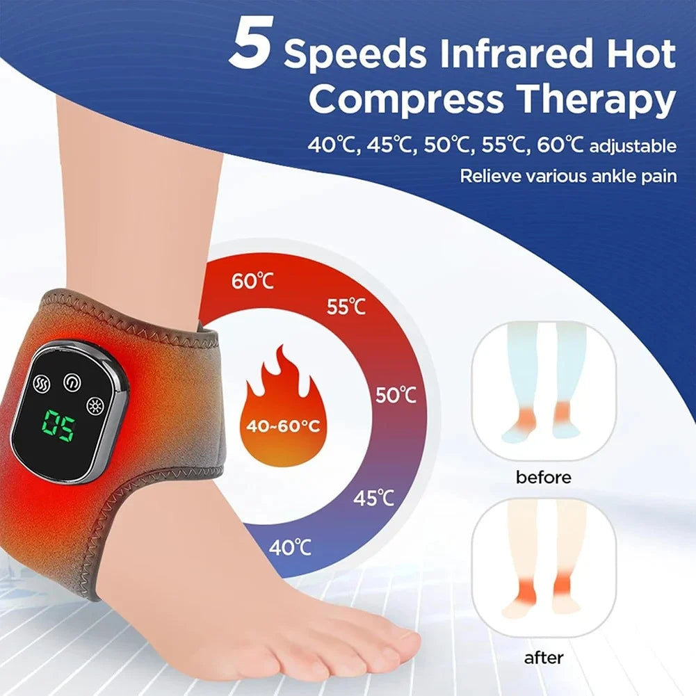 ThermoFlex™ Wireless Heated Massager - 1 PCS - (By Nova Bien-Être – Your Trusted French Wellness Brand).