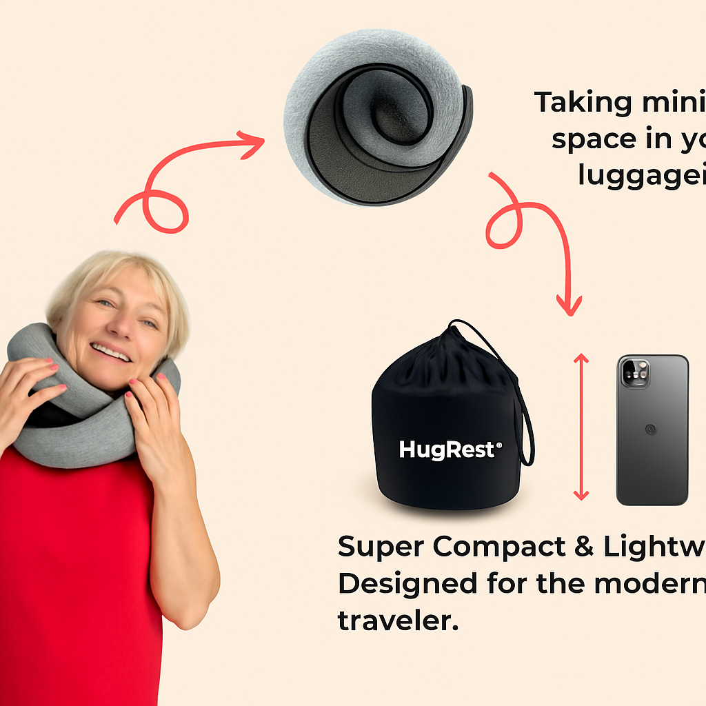FlyHugz® Travel Pillow