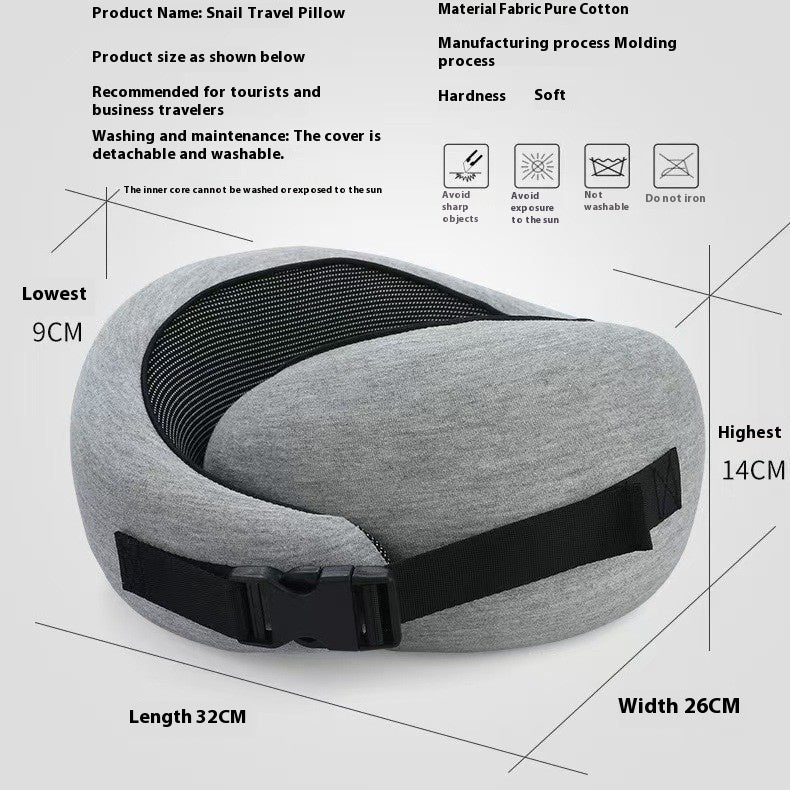 Hug&Rest® Travel Pillow - Comfort Redefined for Every Journey - Soft Memory Foam Travel Neck Pillow
